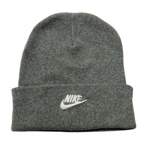 Nike Gray Knit Beanie